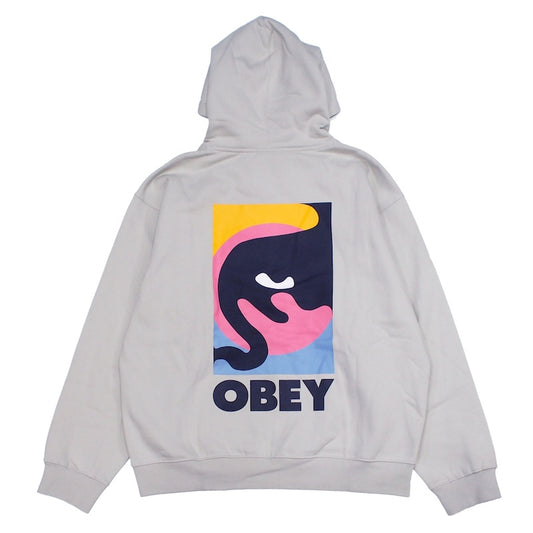 OBEY　パーカー　"QUARTER ICON PREMIUM PULLOVER HOODIE"　(Moonstruck)