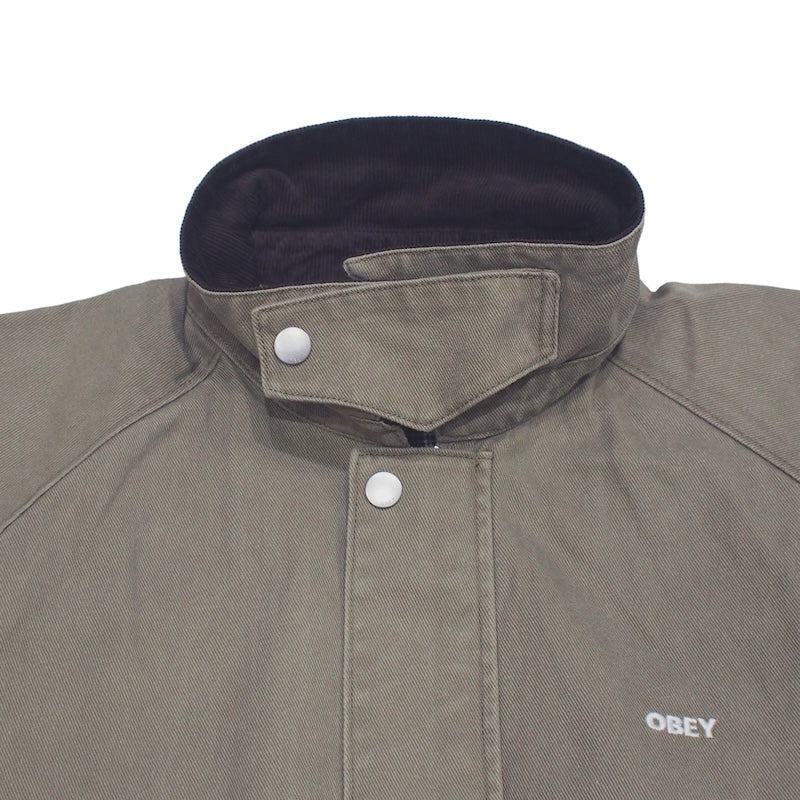 OBEY　ジャケット　"OBEY CADEN WORK JACKET"　(Mermaid Faded Wash)