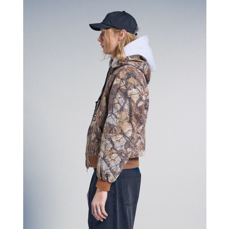 OBEY　ジャケット　"OBEY GLEN ZIP UP JACKET"　(Fence Camo Multi)