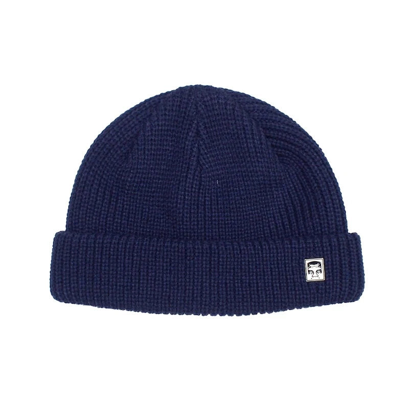 OBEY　ビーニー　"MICRO BEANIE"　(Academy Navy)