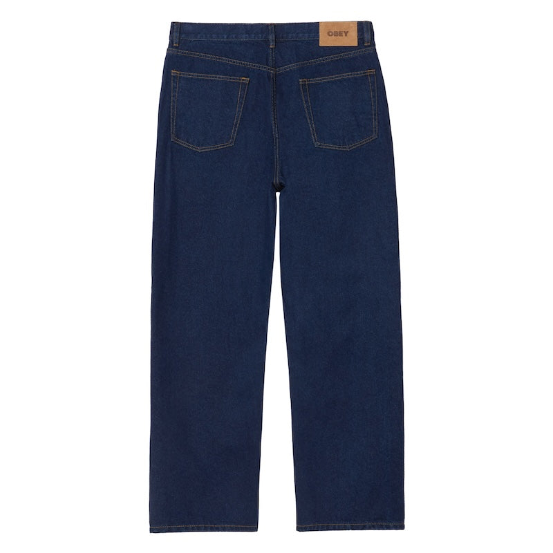 OBEY　デニムパンツ　"CLASSIC BAGGY DENIM"　(Rinse Indigo)