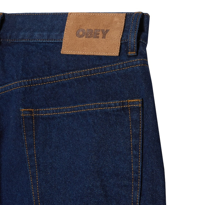 OBEY　デニムパンツ　"CLASSIC BAGGY DENIM"　(Rinse Indigo)