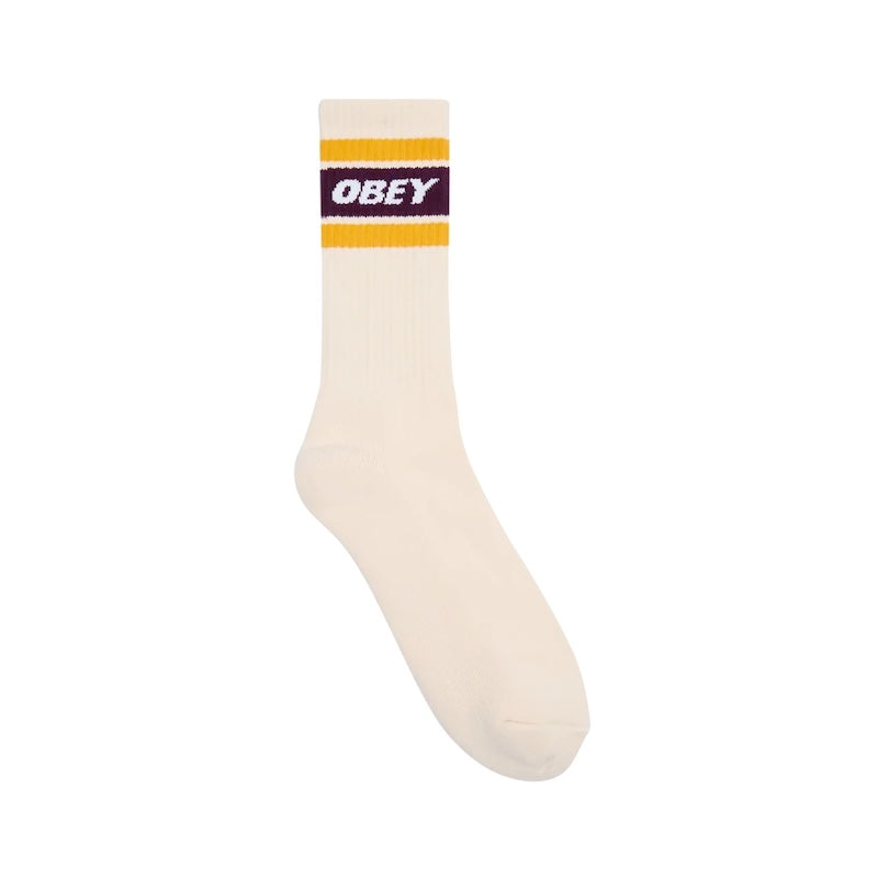 OBEY ソックス COOPER Ⅱ SOCKS  (Unbleached / Zinfandel) 商品画像