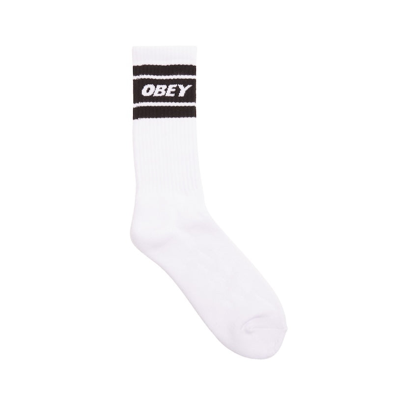 OBEY ソックス COOPER Ⅱ SOCKS  (White / Black) 商品画像