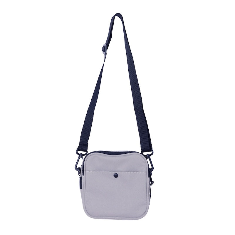 OBEY ミニショルダーバッグ HALF EYE CROSSBODY BAG グレー 商品画像 背面