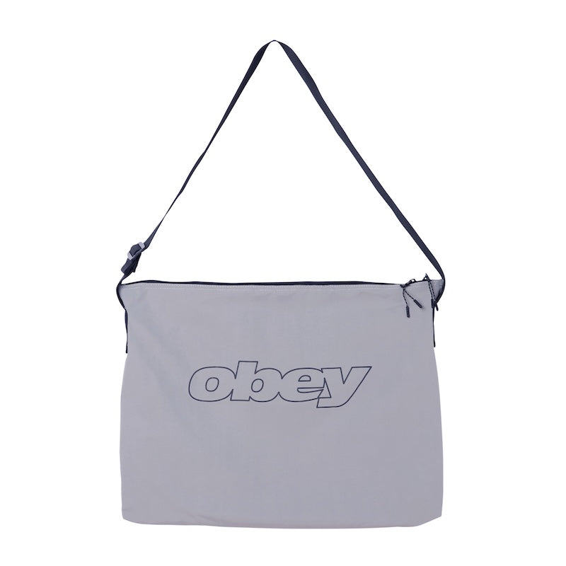 OBEY ショルダーバッグ EXPLORER MESSENGER BAG セージ 商品画像 正面