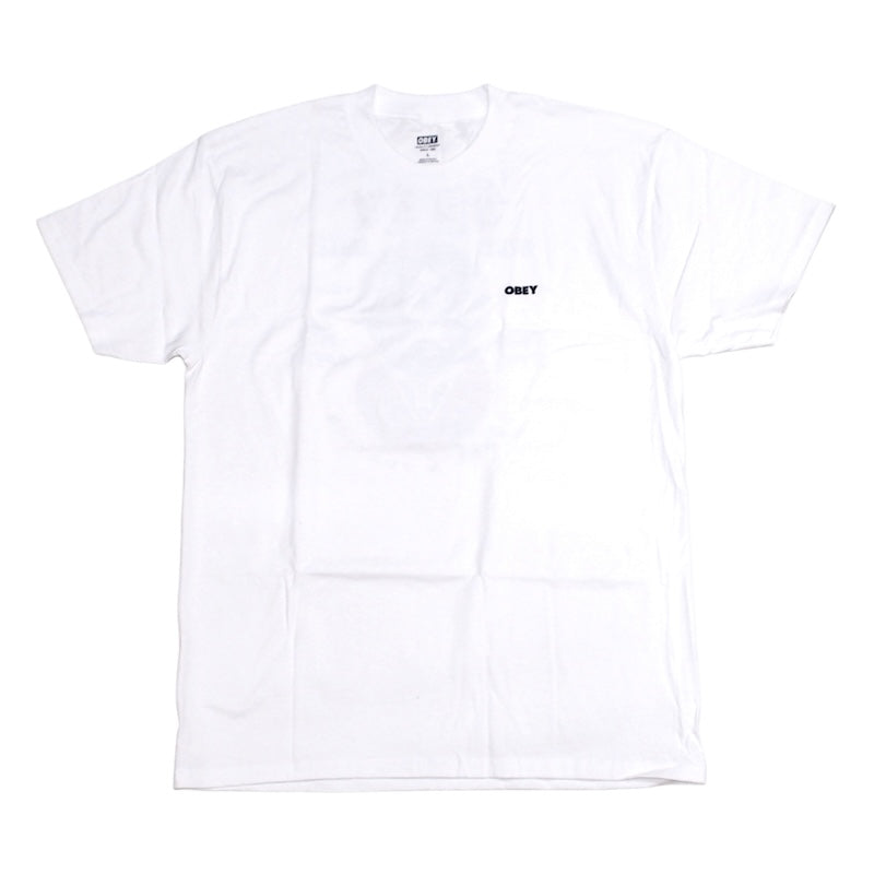 OBEY Tシャツ MAKE ART THIRD EYE CLASSIC T-SHIRT ホワイト 商品画像 正面