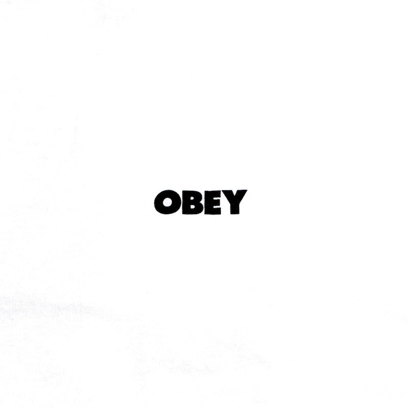OBEY Tシャツ MAKE ART THIRD EYE CLASSIC T-SHIRT ホワイト 商品画像 フロントプリント