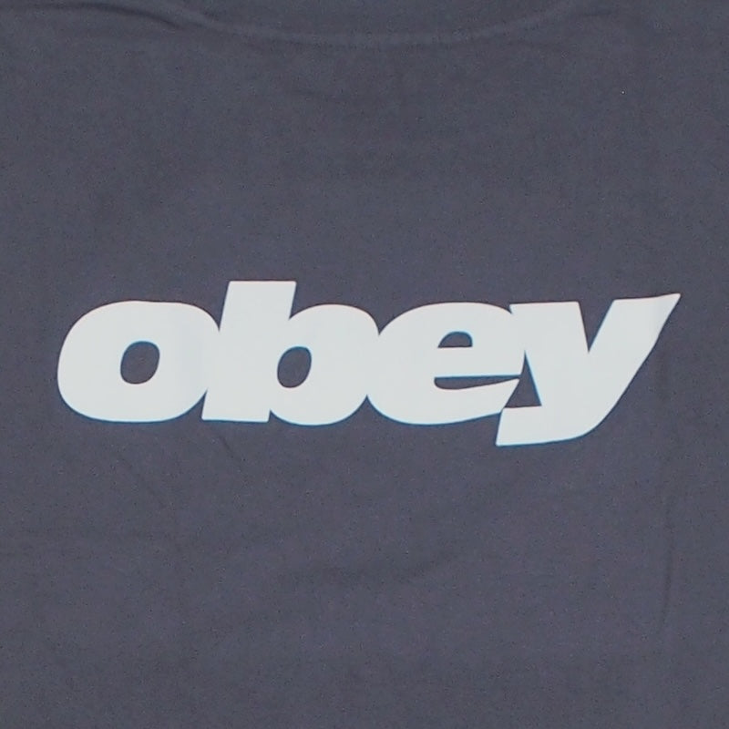 OBEY Tシャツ BOUNCE PIGMENT T-SHIRT ブラック 商品画像 ロゴプリント