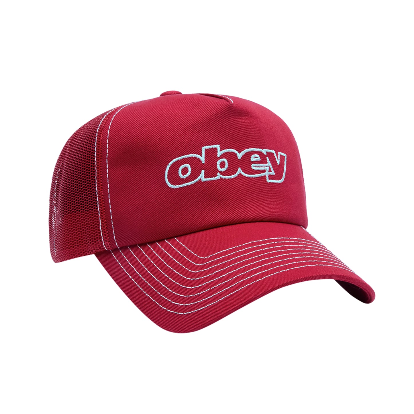 OBEY キャップ OBEY FORM TRUCKER CAP レッド 商品画像 正面