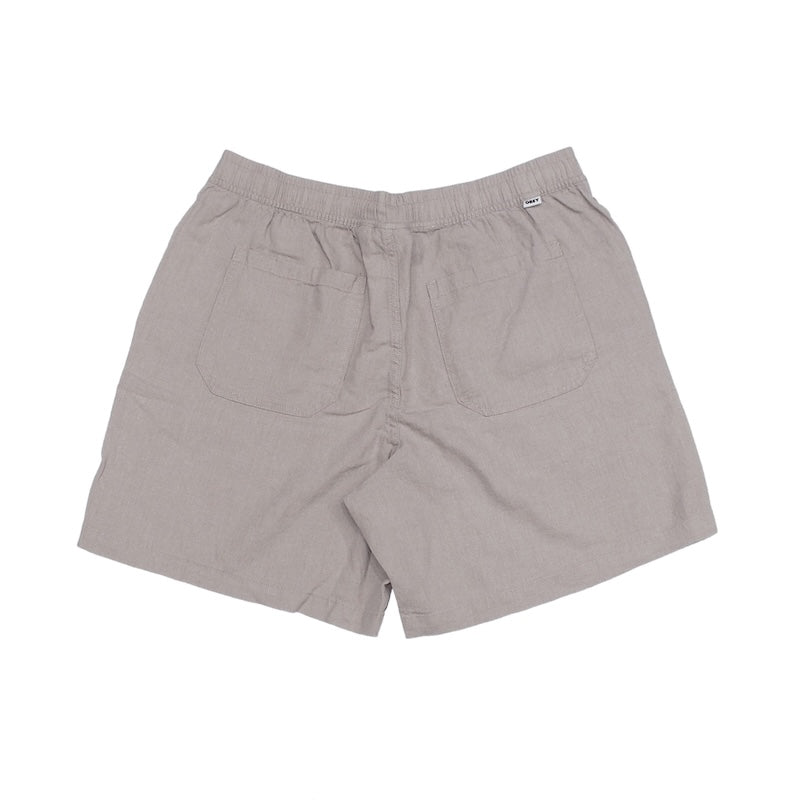 OBEY ショーツ RELAXER SHORT オートミール 商品画像 背面