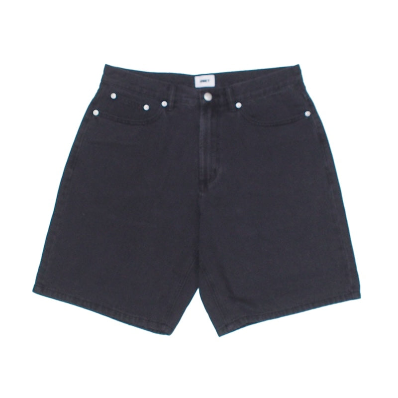 OBEY ショーツ EMERSON DENIM SHORT ブラック 商品画像 正面