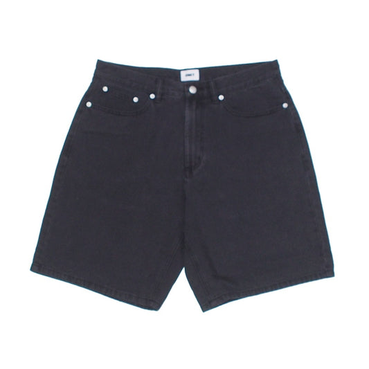 OBEY ショーツ EMERSON DENIM SHORT ブラック 商品画像 正面