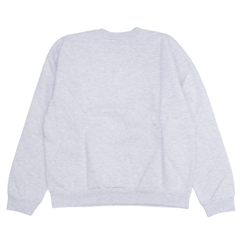 OBEY クルースウェット WORLDWIDE UNI EXTRA HEAVY CREWNECK SWEAT グレー 商品画像 背面