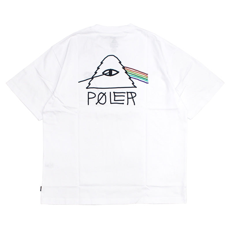 POLeR　Tシャツ　“PSYCHEDELIC RELAX FIT TEE"　(White)