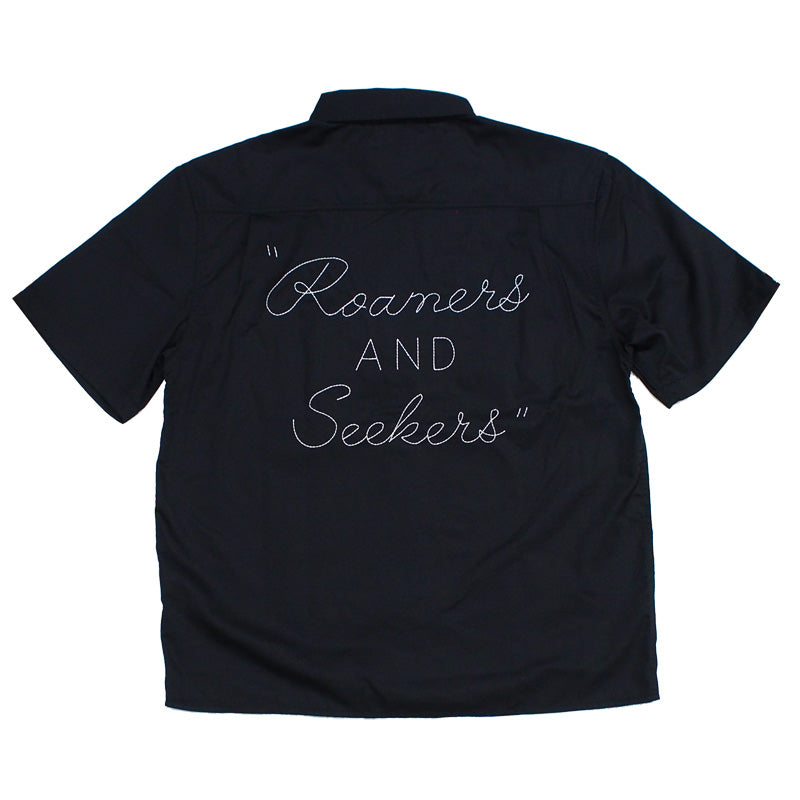 POLeR　S/Sシャツ　"POLER S/S RELAX WORK SHIRT"　(Black)