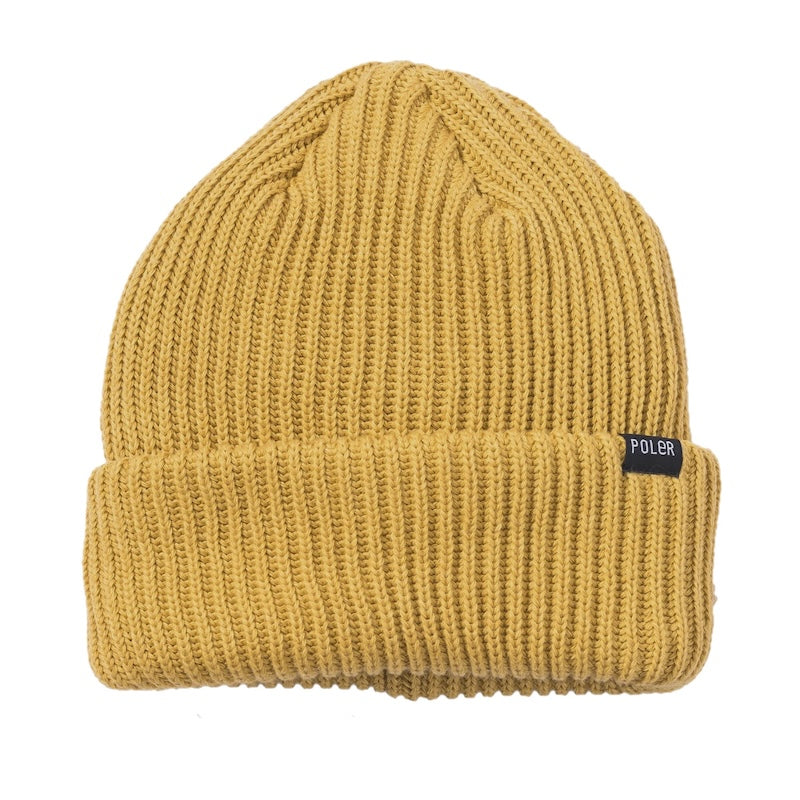 POLeR　ビーニー　"STANDARD BEANIE"　(Yellow)