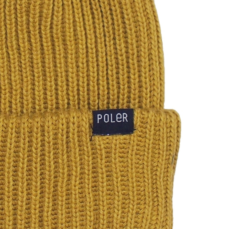 POLeR　ビーニー　"STANDARD BEANIE"　(Yellow)