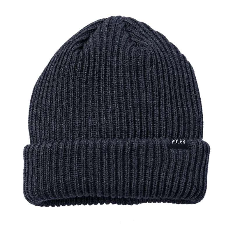 POLeR　ビーニー　"STANDARD BEANIE"　(Black)