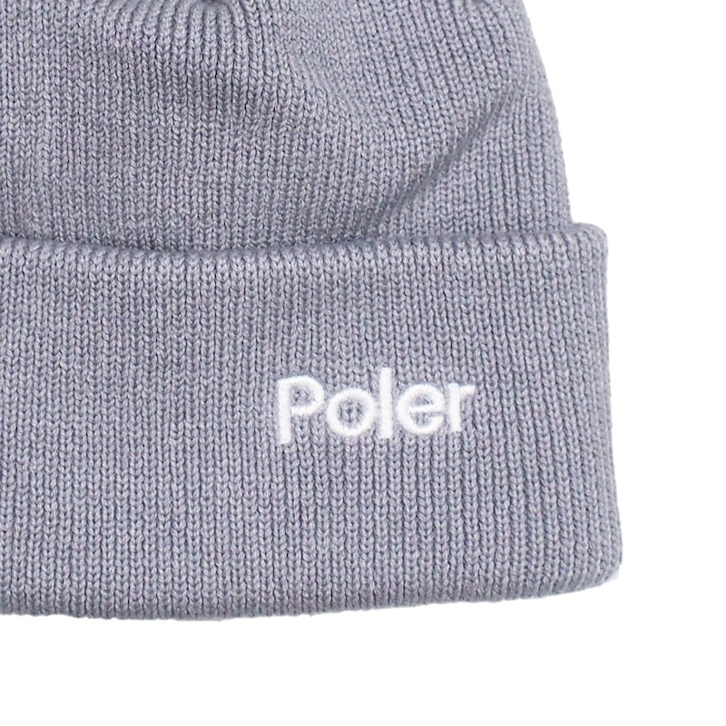 POLeR　ビーニー　"SHALLOW BEANIE"　(Gray)