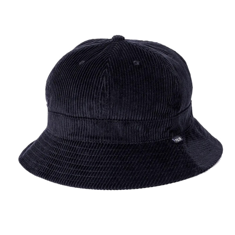 POLeR　ハット　"CORDUROY BELL HAT"　(Black)