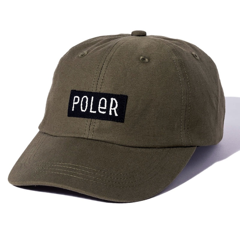 POLeR　キャップ　"COTTON CAP"　(Olive)