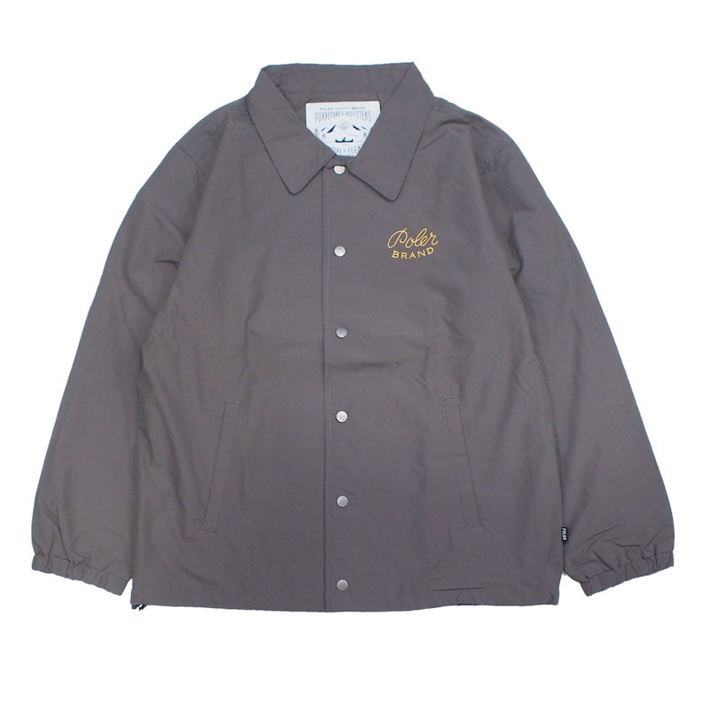 POLeR　ジャケット　"60/40 COACH JKT"　(Gray)