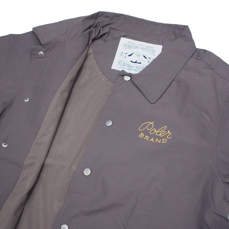 POLeR　ジャケット　"60/40 COACH JKT"　(Gray)