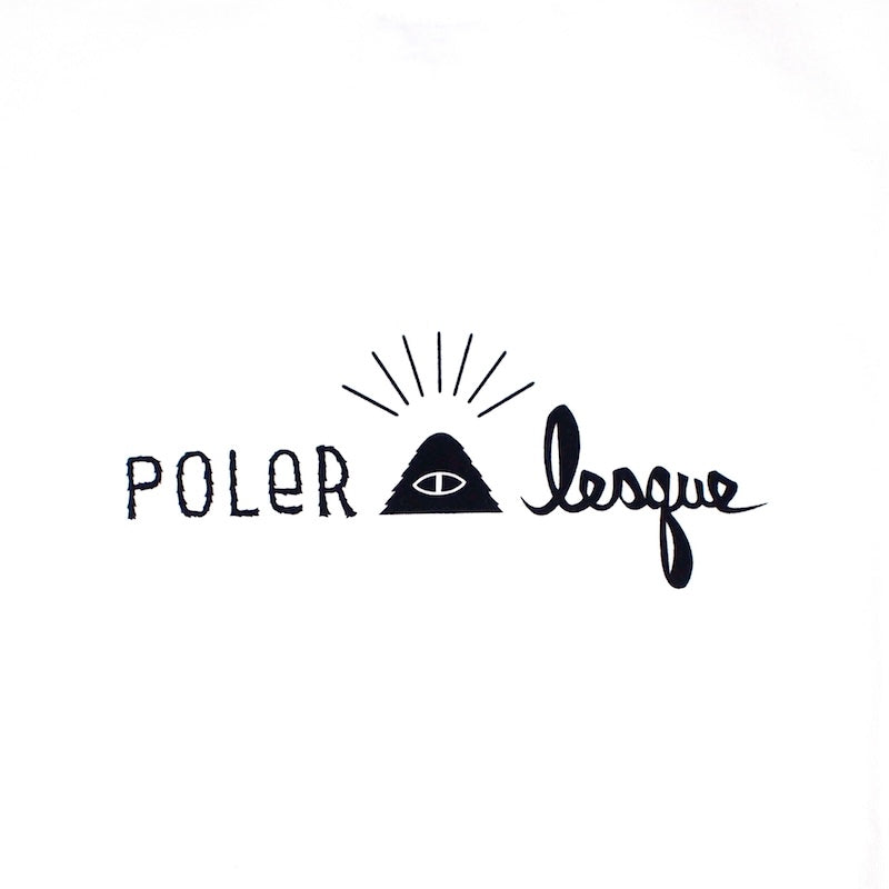 POLeR ✕ Lesque　Tシャツ　“COTTON TEE"　(White)