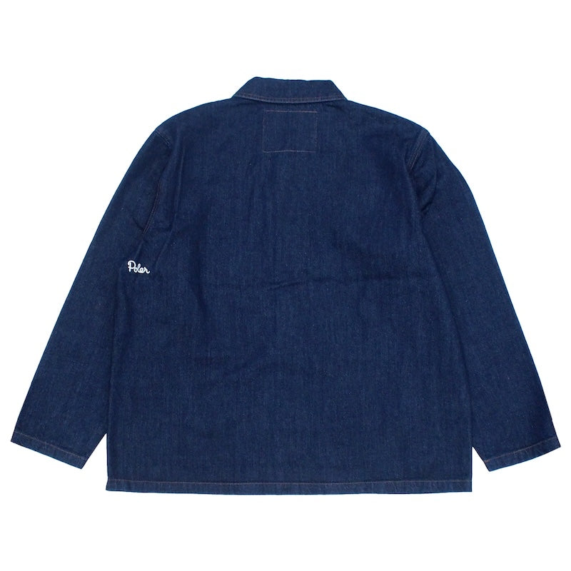 POLeR　ジャケット　"SHAWL COLLAR DENIM JKT"　(Indigo)