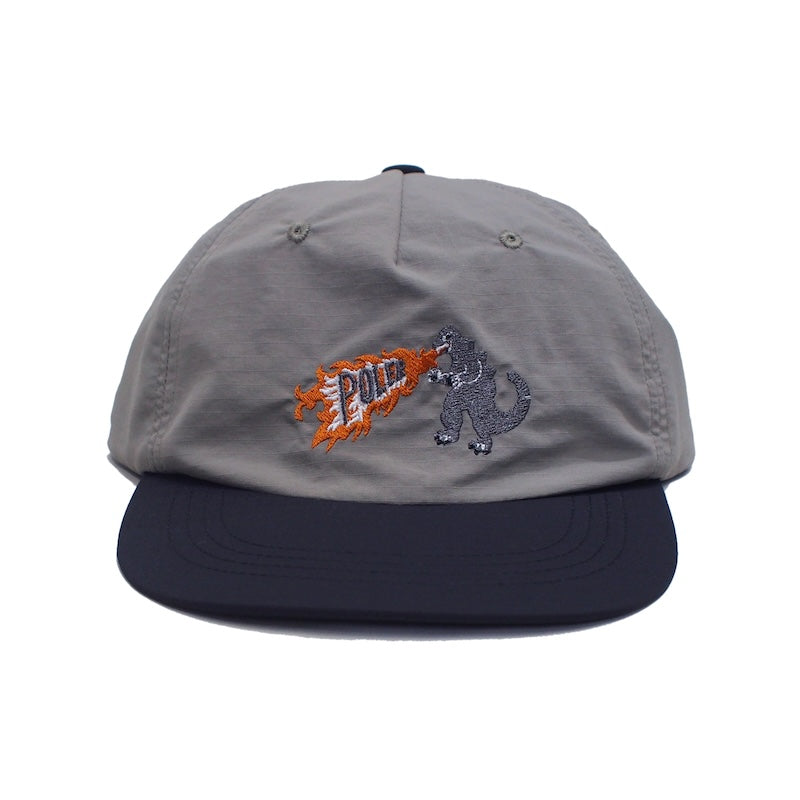 POLeR　キャップ　"NYLON EMB CAP"　(Gray)