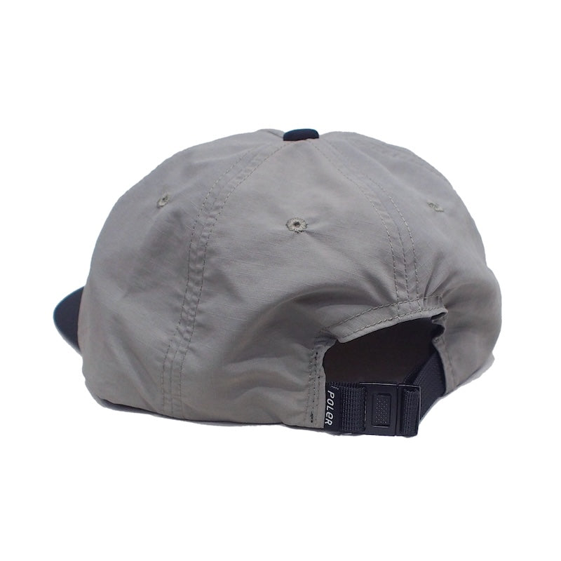 POLeR　キャップ　"NYLON EMB CAP"　(Gray)