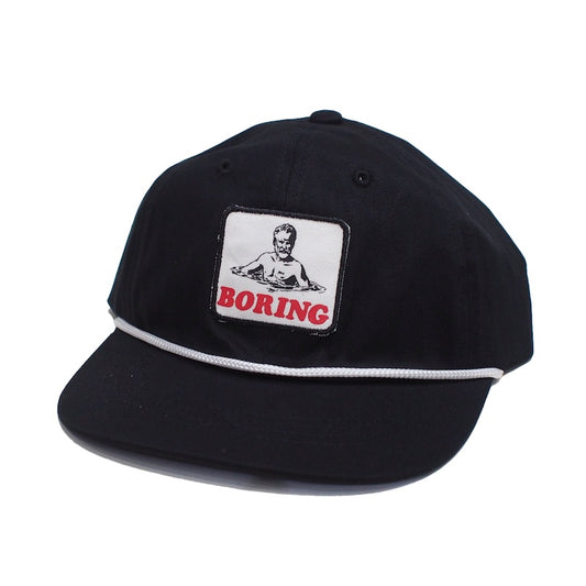 POLeR　キャップ　"BORING TRUCKER CAP"　(Black)
