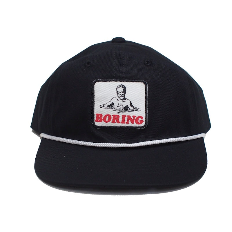 POLeR　キャップ　"BORING TRUCKER CAP"　(Black)