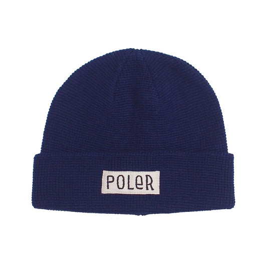 POLeR　ビーニー　"WORKERMAN BEANIE"　(Navy)