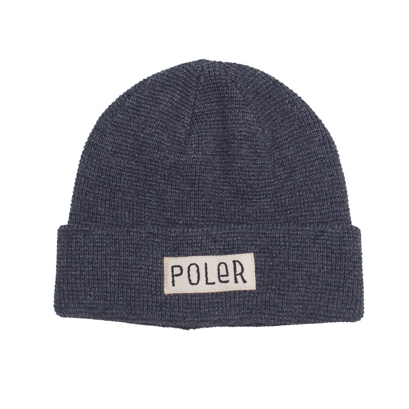 POLeR　ビーニー　"WORKERMAN BEANIE"　(Charcoal)