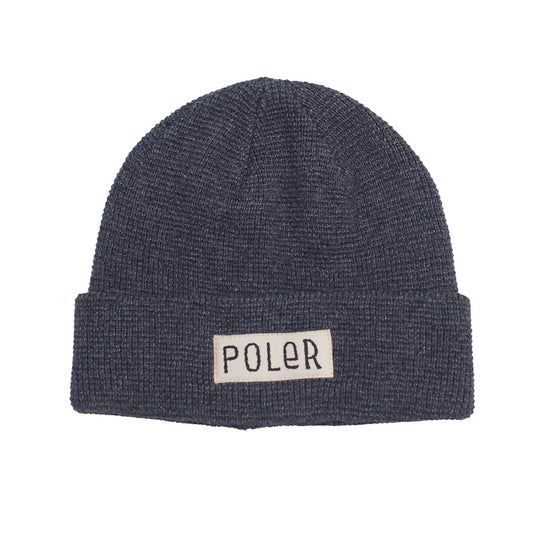 POLeR　ビーニー　"WORKERMAN BEANIE"　(Charcoal)