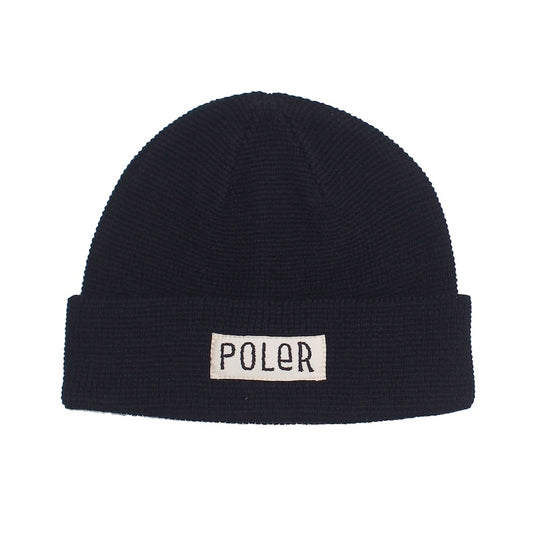 POLeR　ビーニー　"WORKERMAN BEANIE"　(Black)
