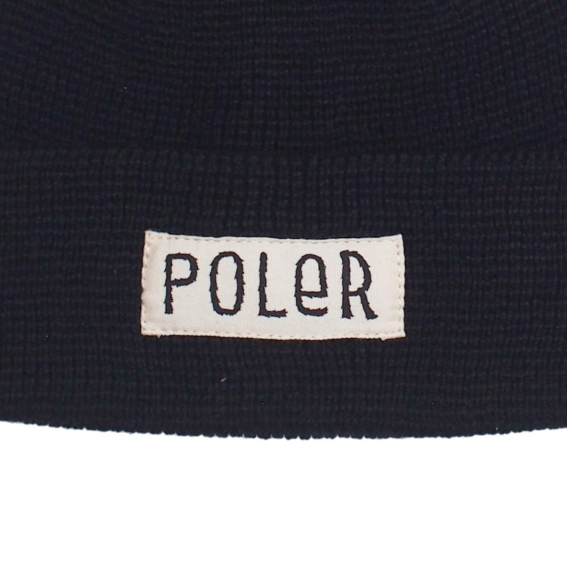 POLeR　ビーニー　"WORKERMAN BEANIE"　(Black)