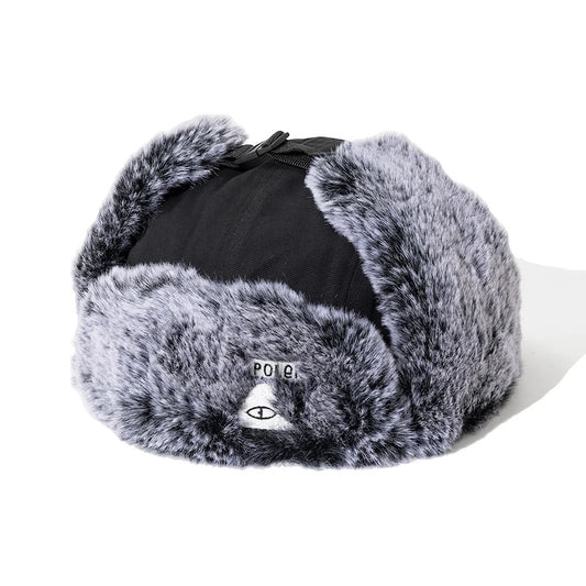 POLeR　フライトキャップ　"MILITARY FUR VISOR CAP"　(Black)