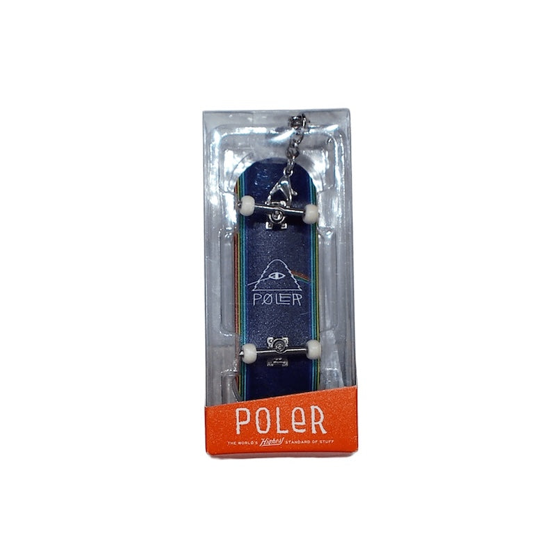 POLeR キーホルダー FINGER SKATEBOARD KEYCHAIN ネイビー 商品画像 3