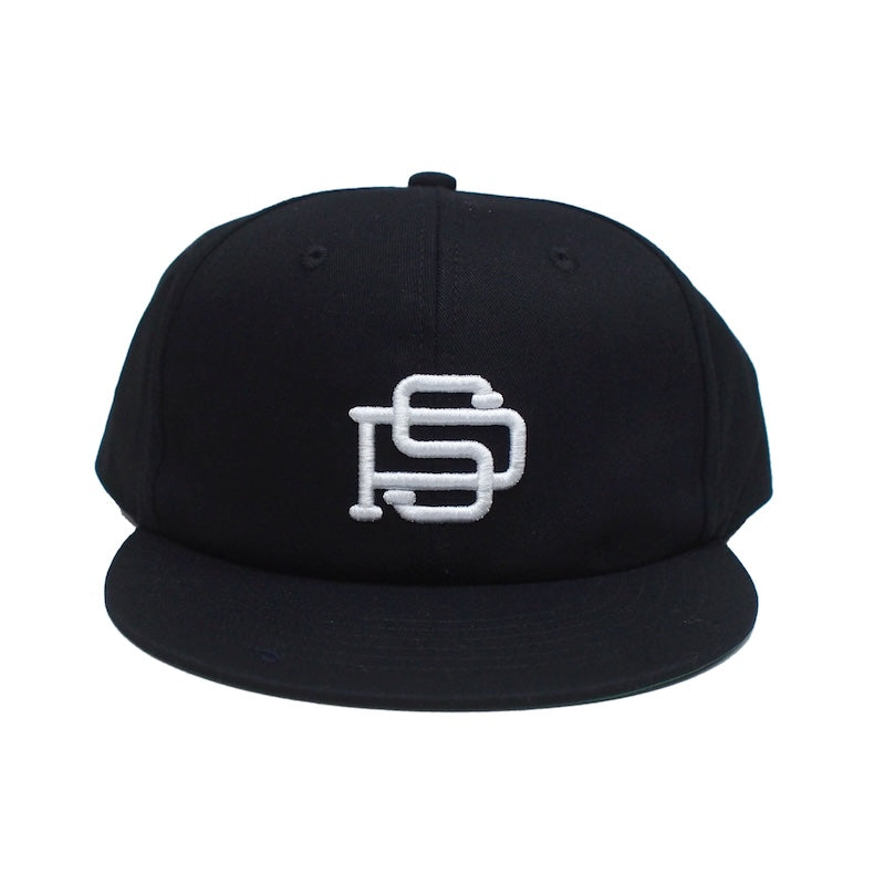 POLeR キャップ CLASSIC BASEBALL FLAT CAP ブラック 商品画像 正面