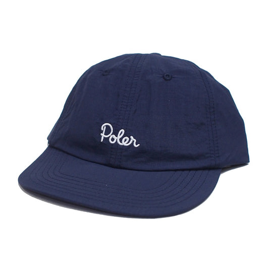 POLeR キャップ NYLON FLOPPY BASEBALL CAP ネイビー 商品画像 斜め