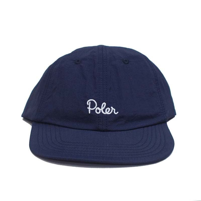 POLeR キャップ NYLON FLOPPY BASEBALL CAP ネイビー 商品画像 正面