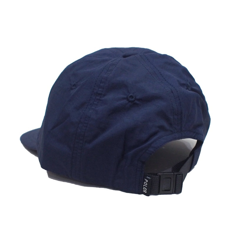POLeR キャップ NYLON FLOPPY BASEBALL CAP ネイビー 商品画像 背面