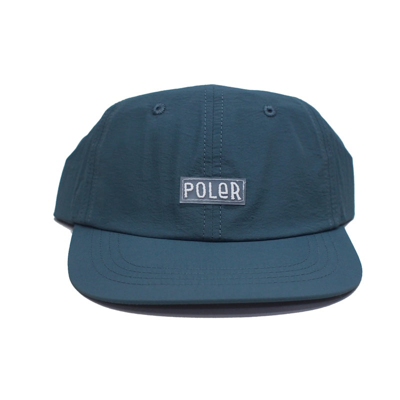 POLeR キャップ FURRY FONT NYLON 6P CAP (Slate Green) 商品画像 正面