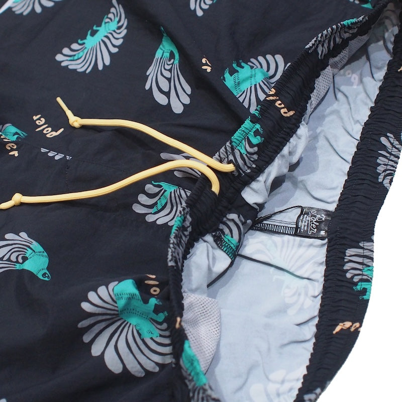 POLeR ショーツ CRITTER SHORTS ブラック 商品画像 ウエスト