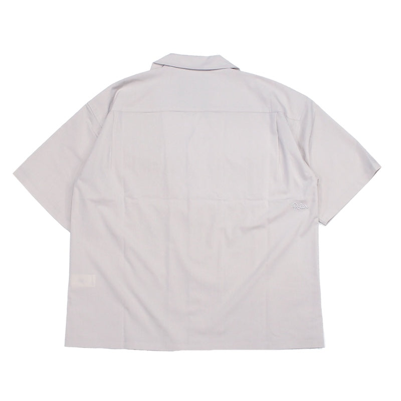 POLeR S/Sシャツ POLER GUAYABERA SHIRTS ベージュ 商品画像 背面