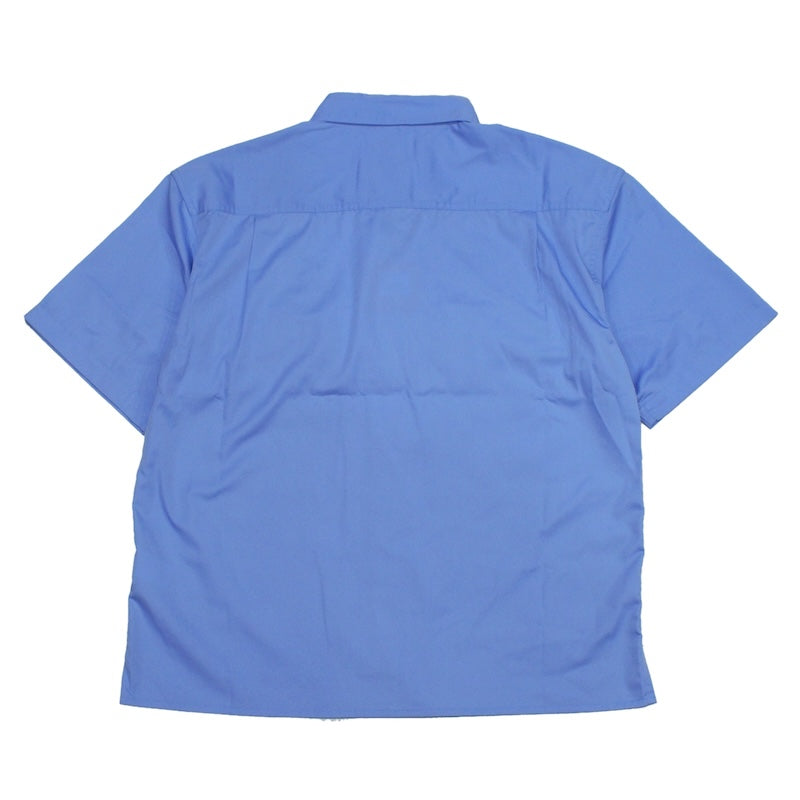 POLeR S/Sシャツ POLER S/S RELAX WORK SHIRT ライトブルー 商品画像 背面