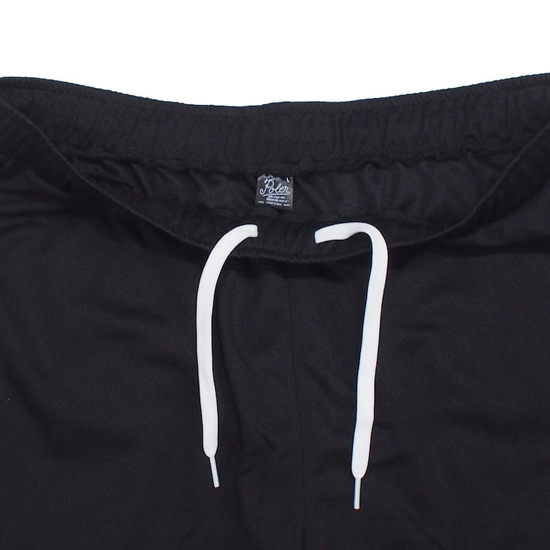 POLeR ショーツ QUICK DRY MESH SHORTS ブラック 商品画像 ウエスト
